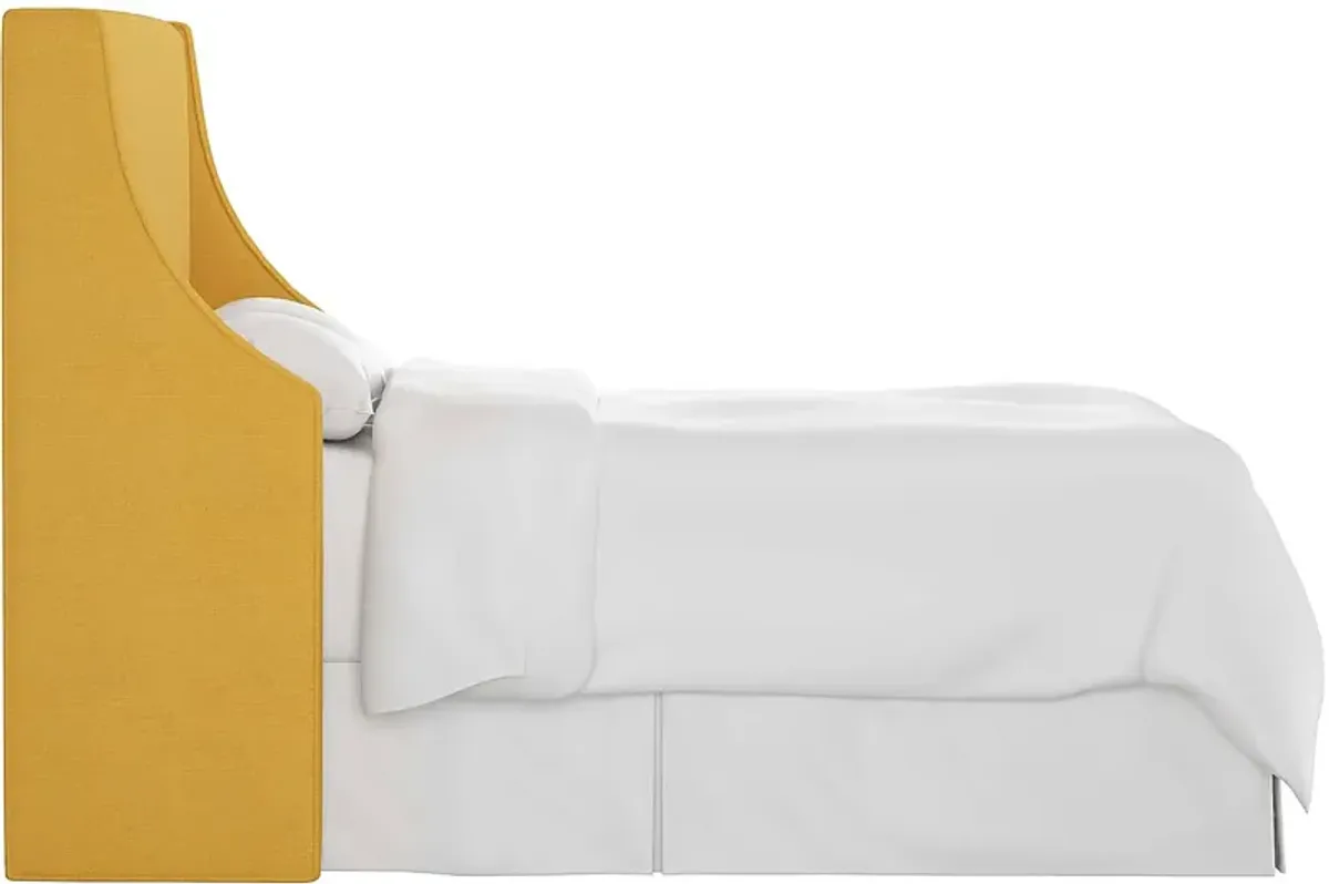 Allyena Yellow Twin Headboard