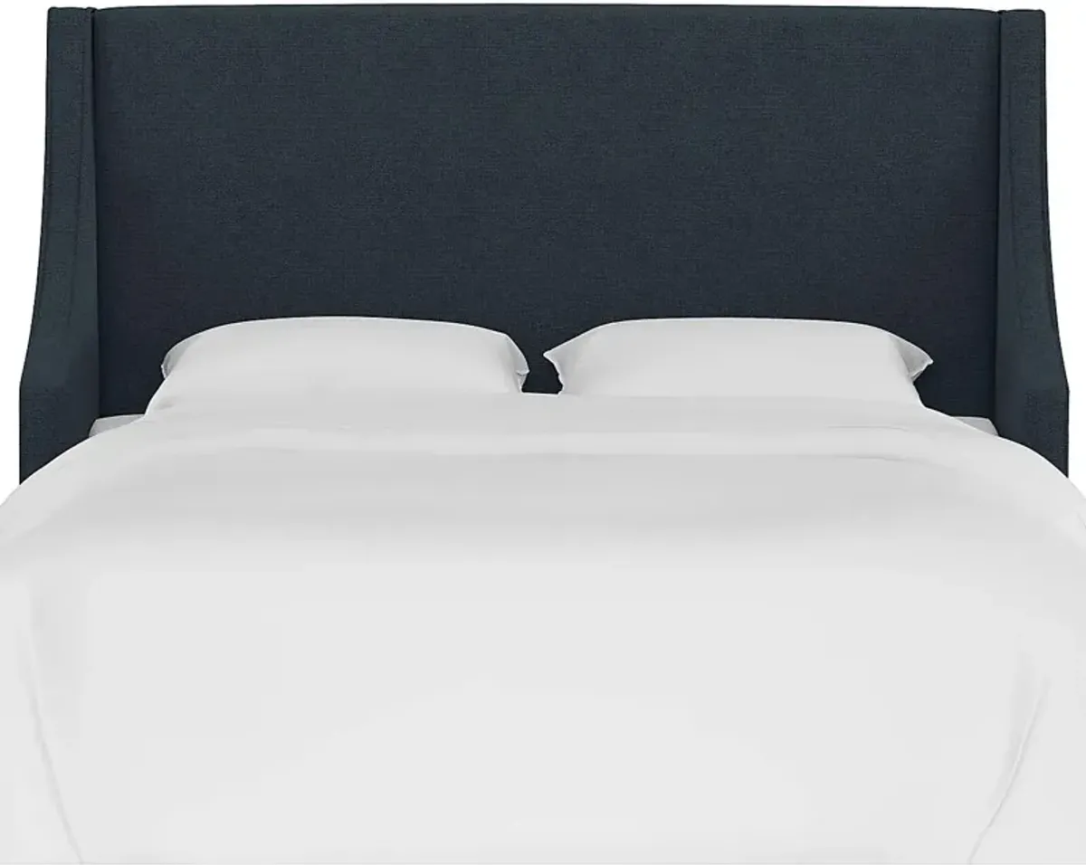 Allyena Navy Twin Headboard