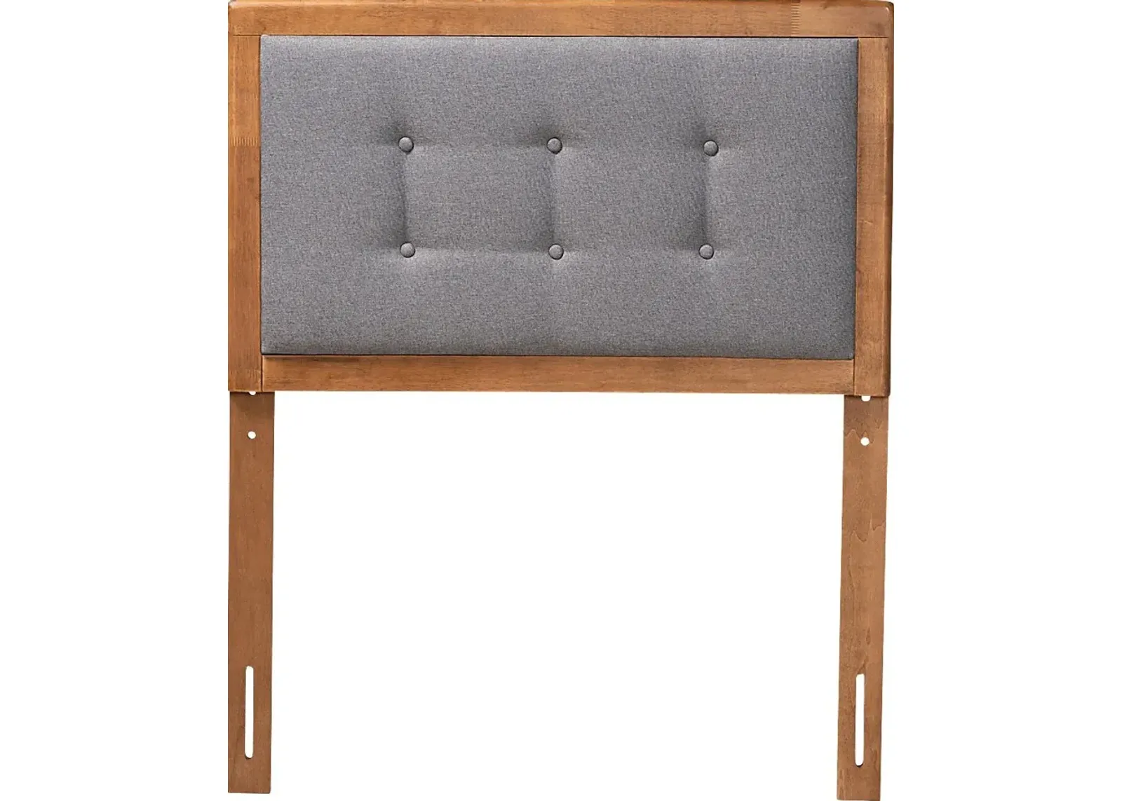 Edenboro Gray Twin Upholstered Headboard