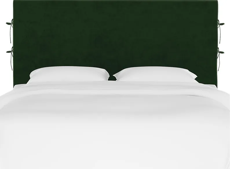 Kids Deep Forest Emerald Twin Upholstered Headboard