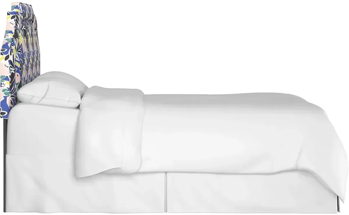 Evarelle II Cobalt Twin Headboard