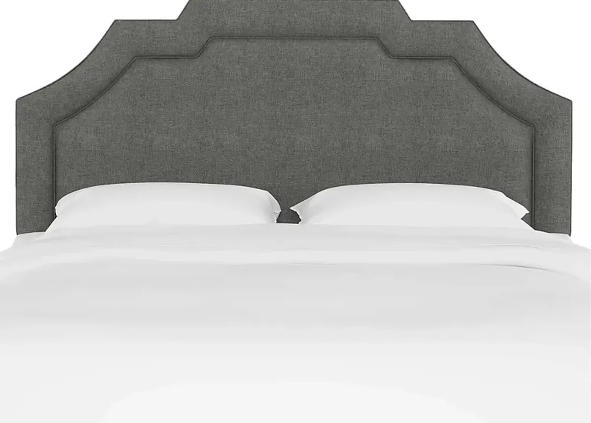 Evarelle I Charcoal Twin Headboard