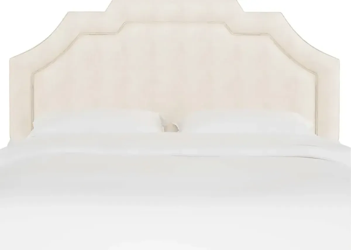 Evarelle I White Twin Headboard