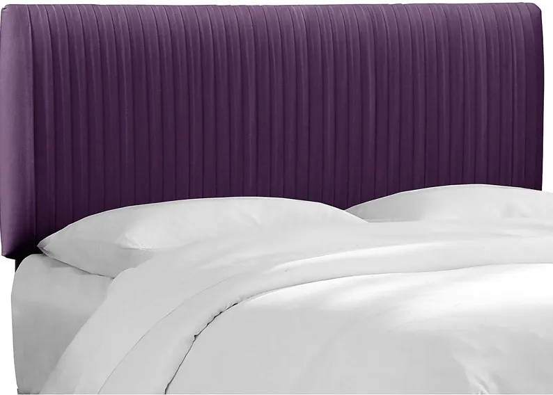 Norlana Purple Twin Headboard