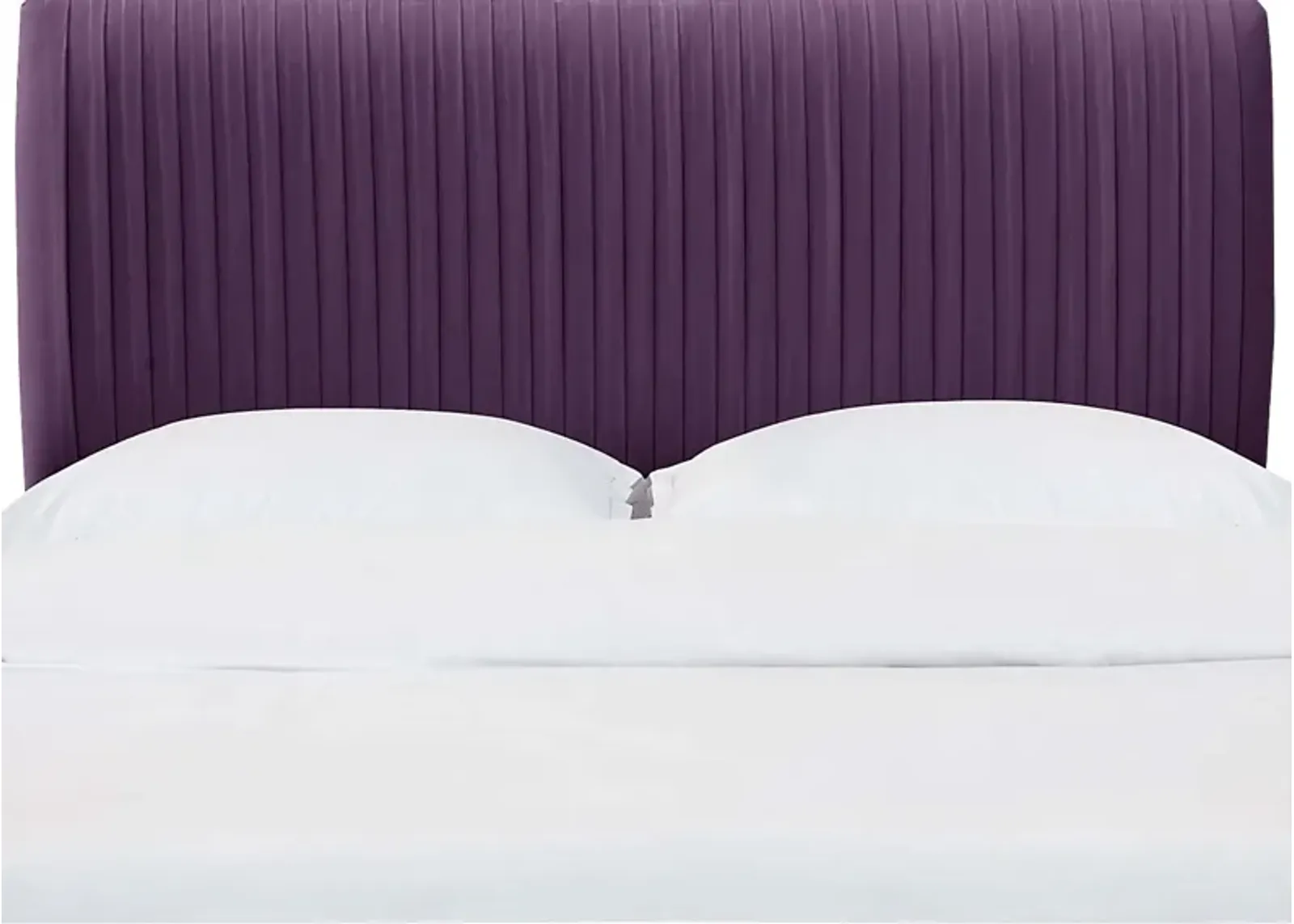 Norlana Purple Twin Headboard