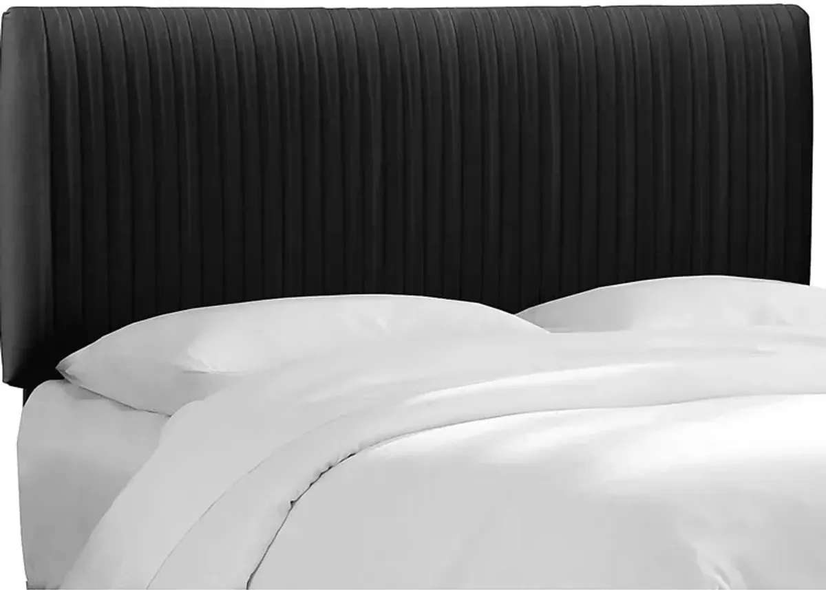 Norlana Black Twin Headboard