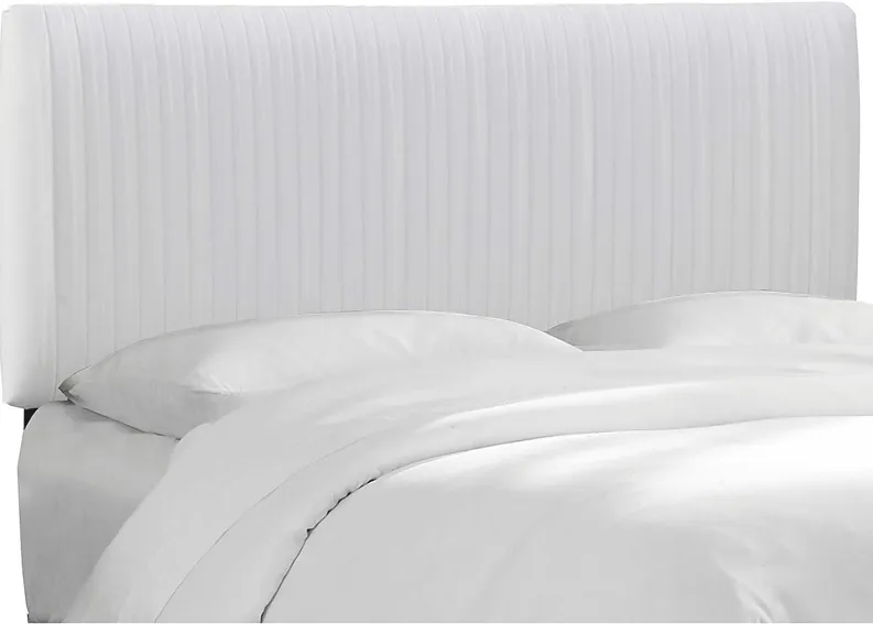 Norlana White Twin Headboard