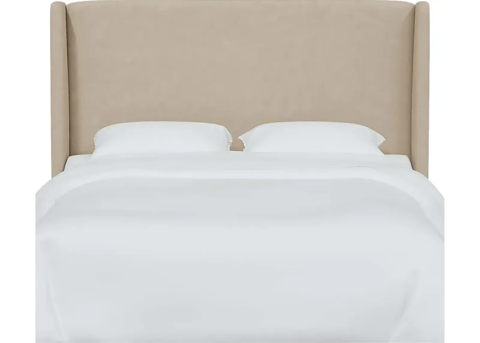 Delorna I Tan Twin Headboard