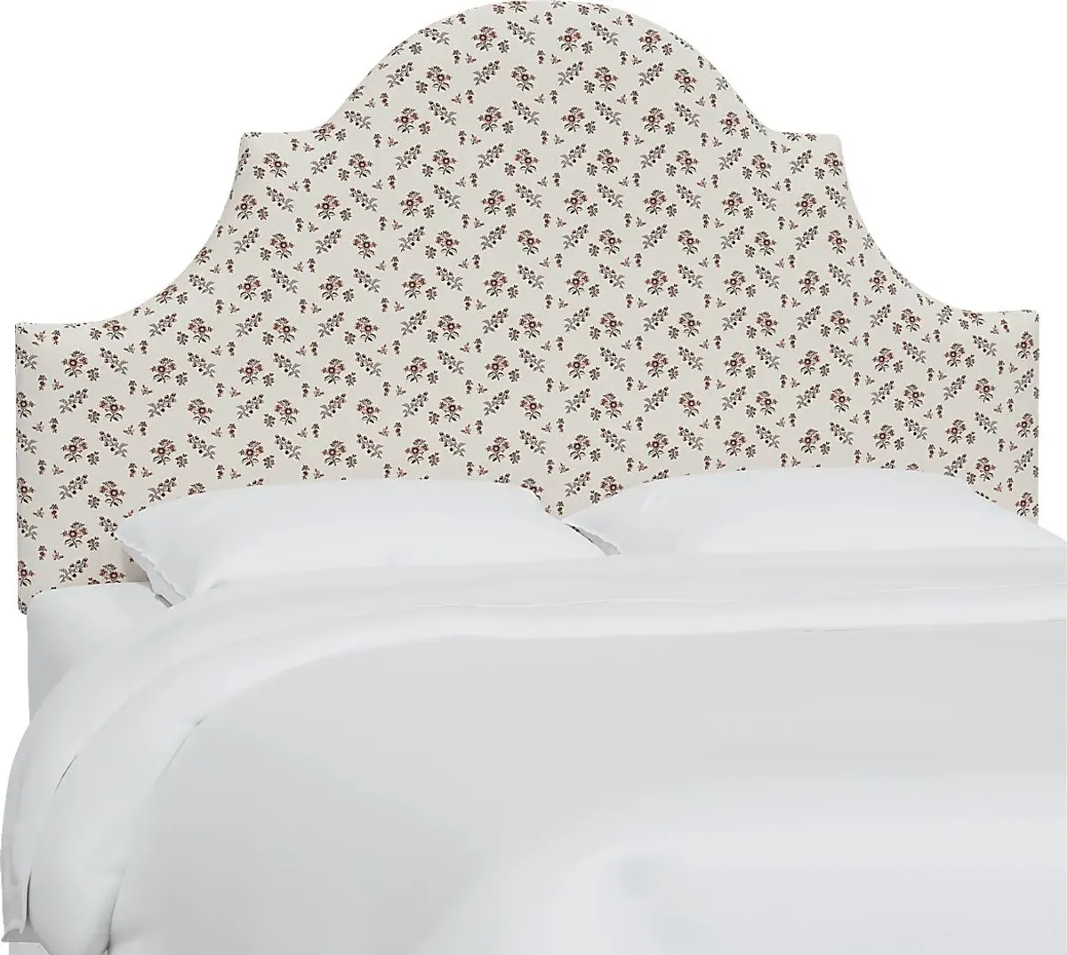 Barn Chic Beige Twin Upholstered Headboard