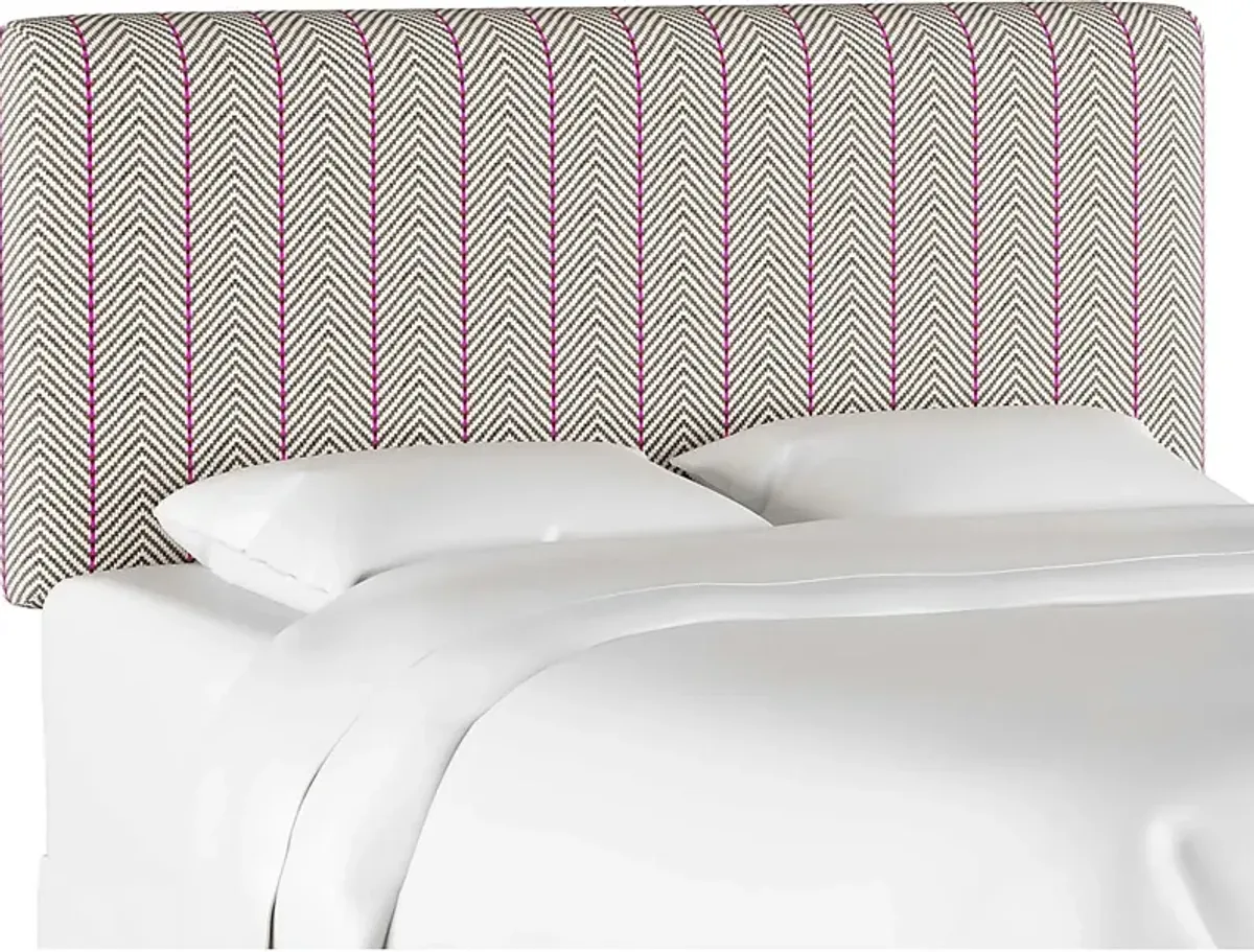 Ellalynn II Fuschia Twin Headboard