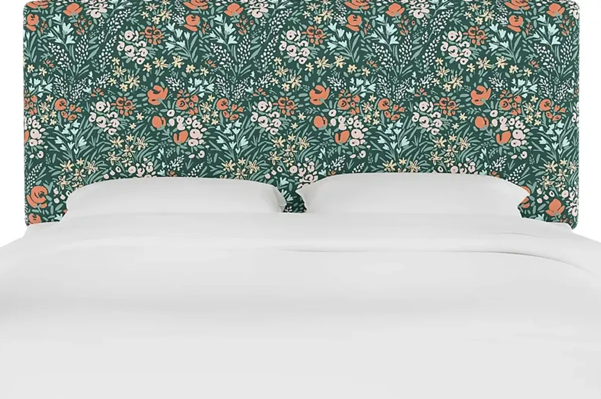 Ellalynn II Evergreen Twin Headboard