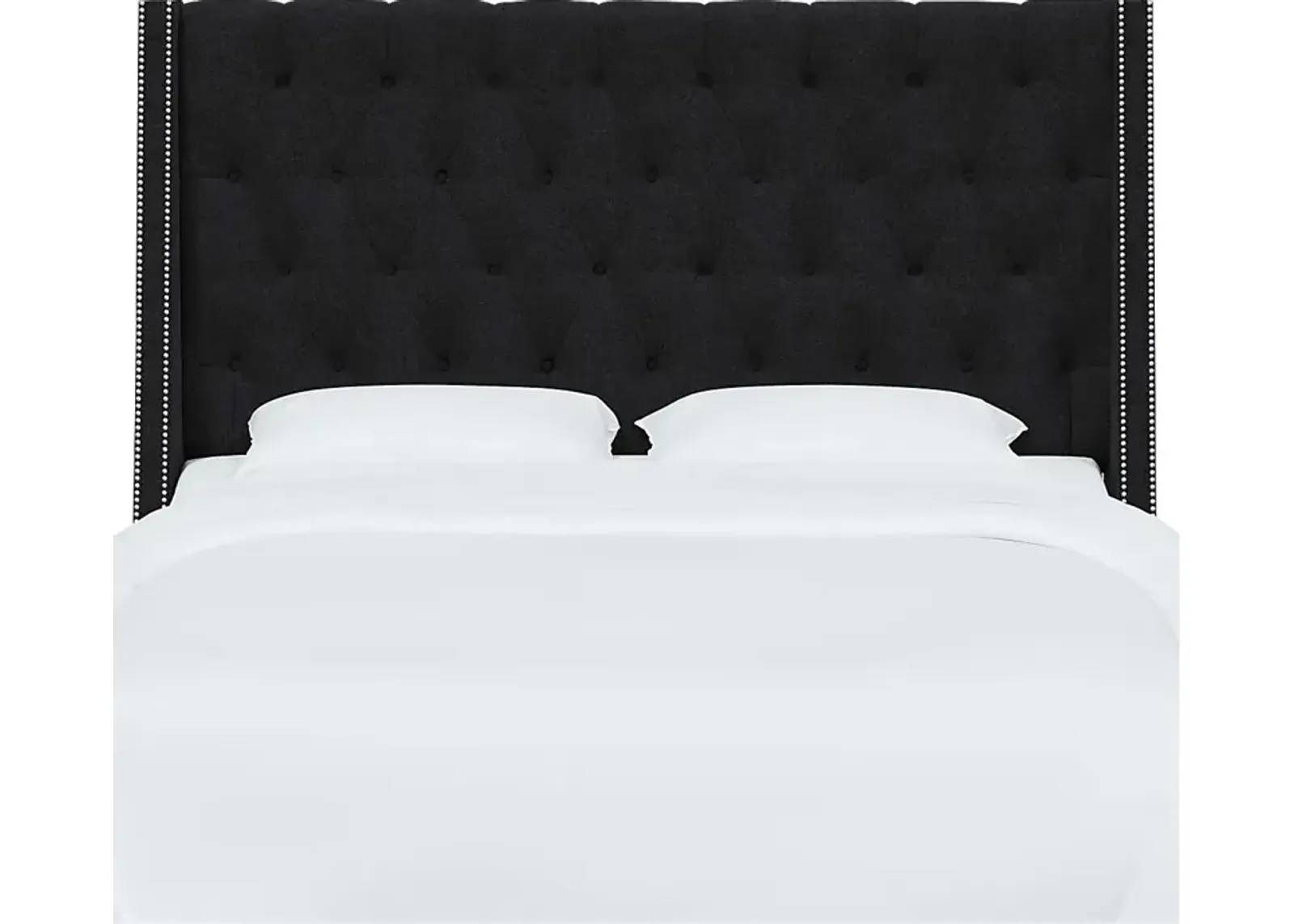 Aidyl Black Full Headboard