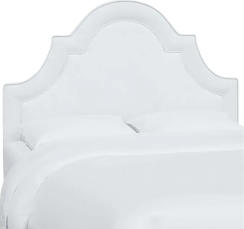Aldimo White Full Headboard