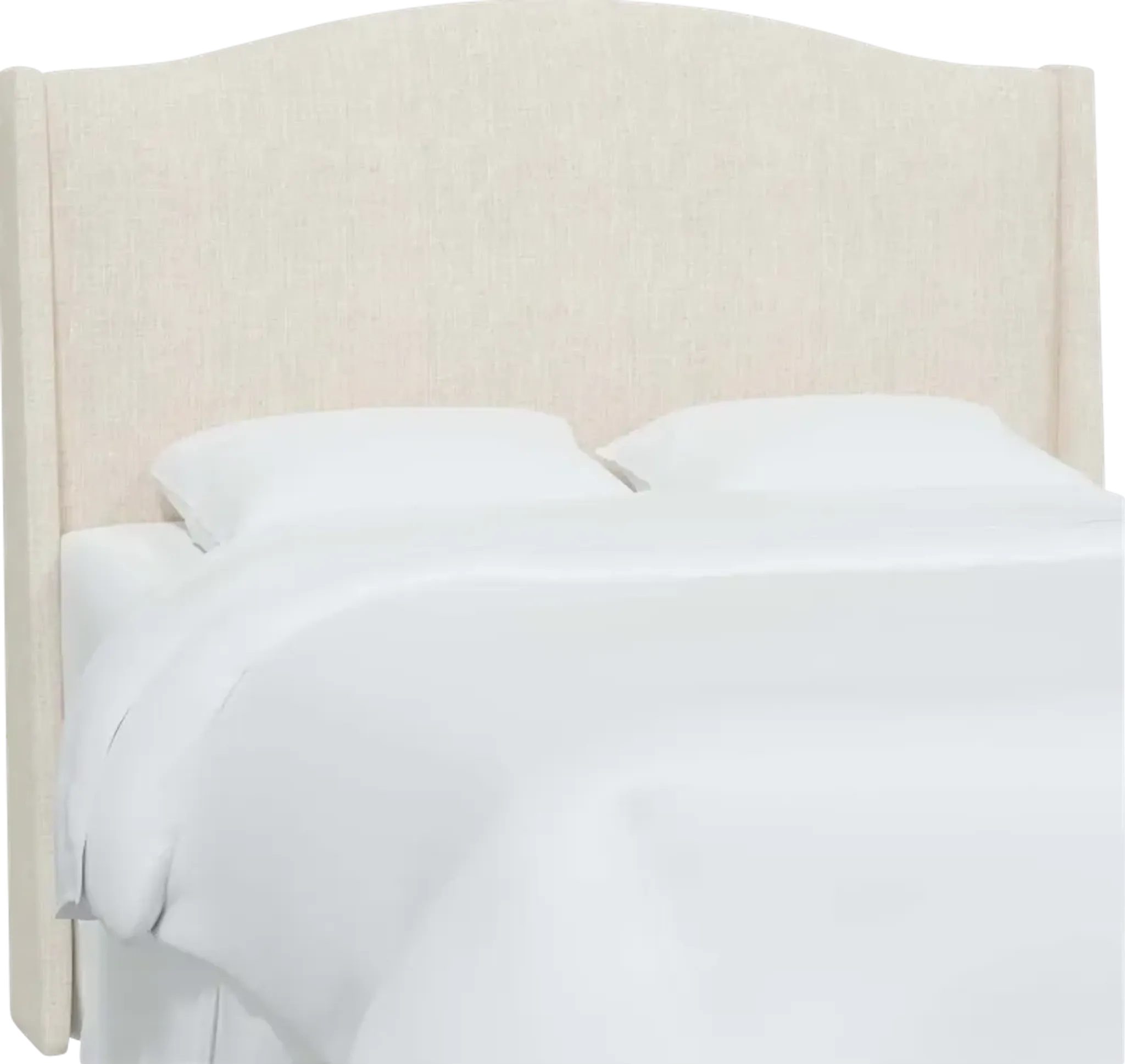 Alvena Linen Full Headboard | Furniture.com