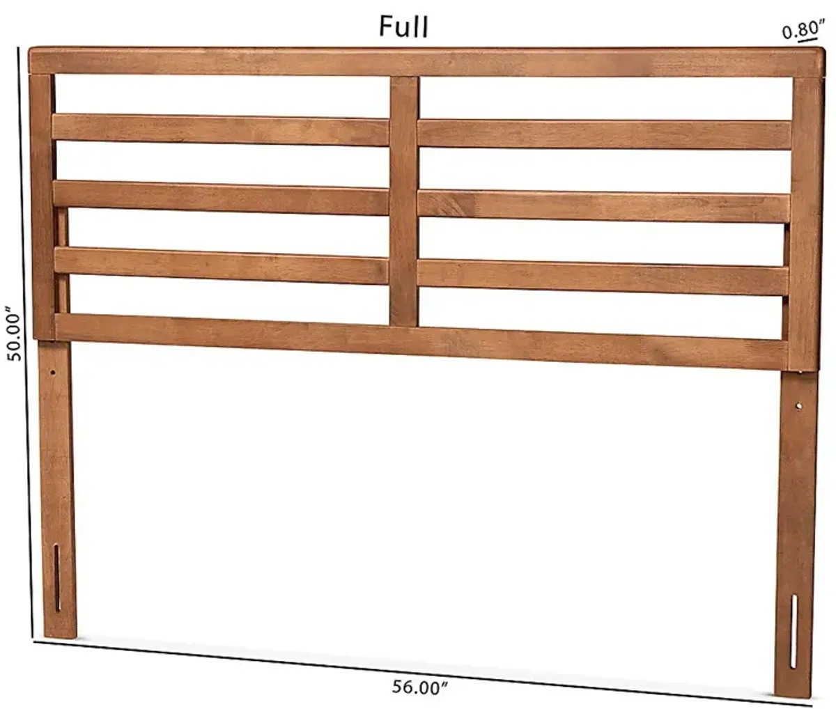 Rockton Brown Full Headboard