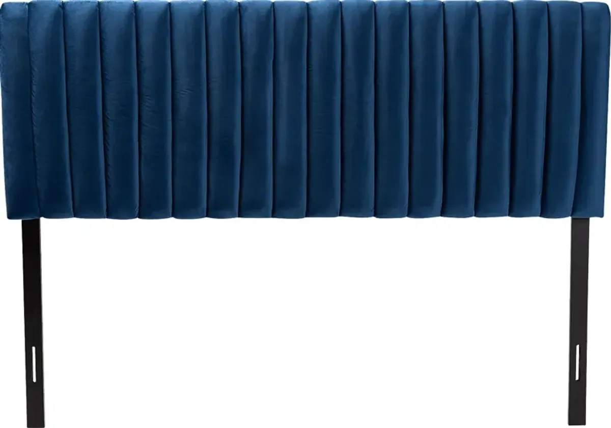 Mellany Navy Full Headboard