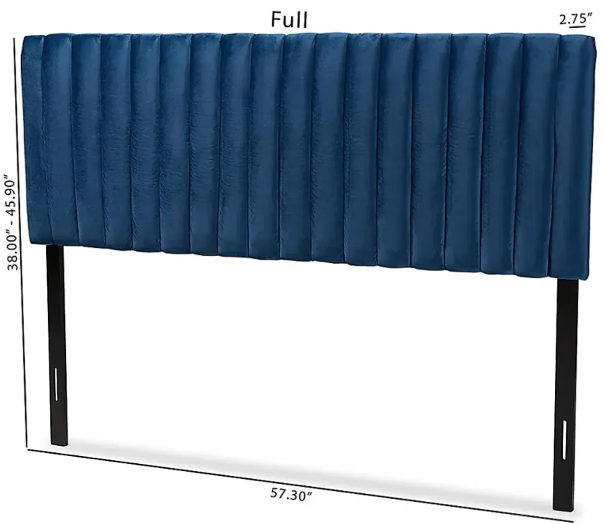 Mellany Navy Full Headboard