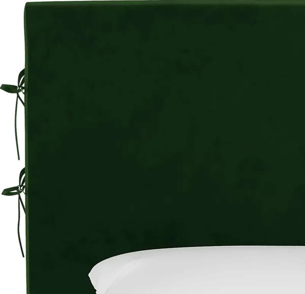 Deep Forest Emerald Full Upholstered Headboard