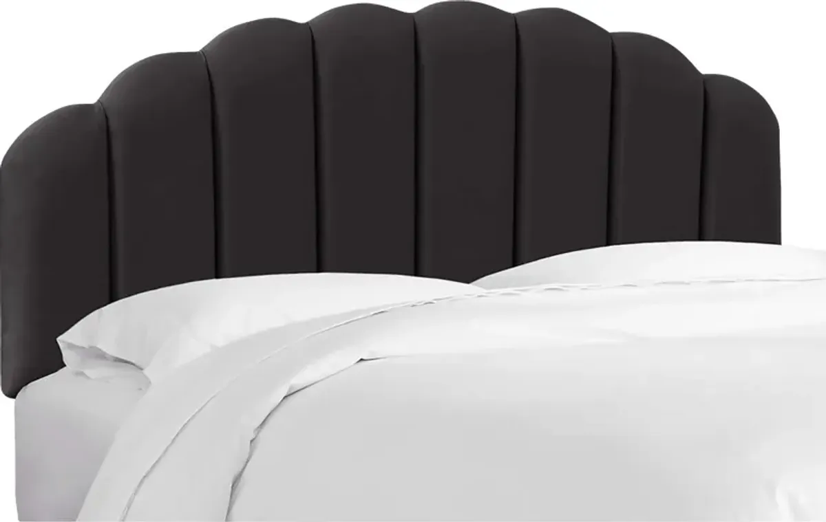 Eloisan Black Full Headboard