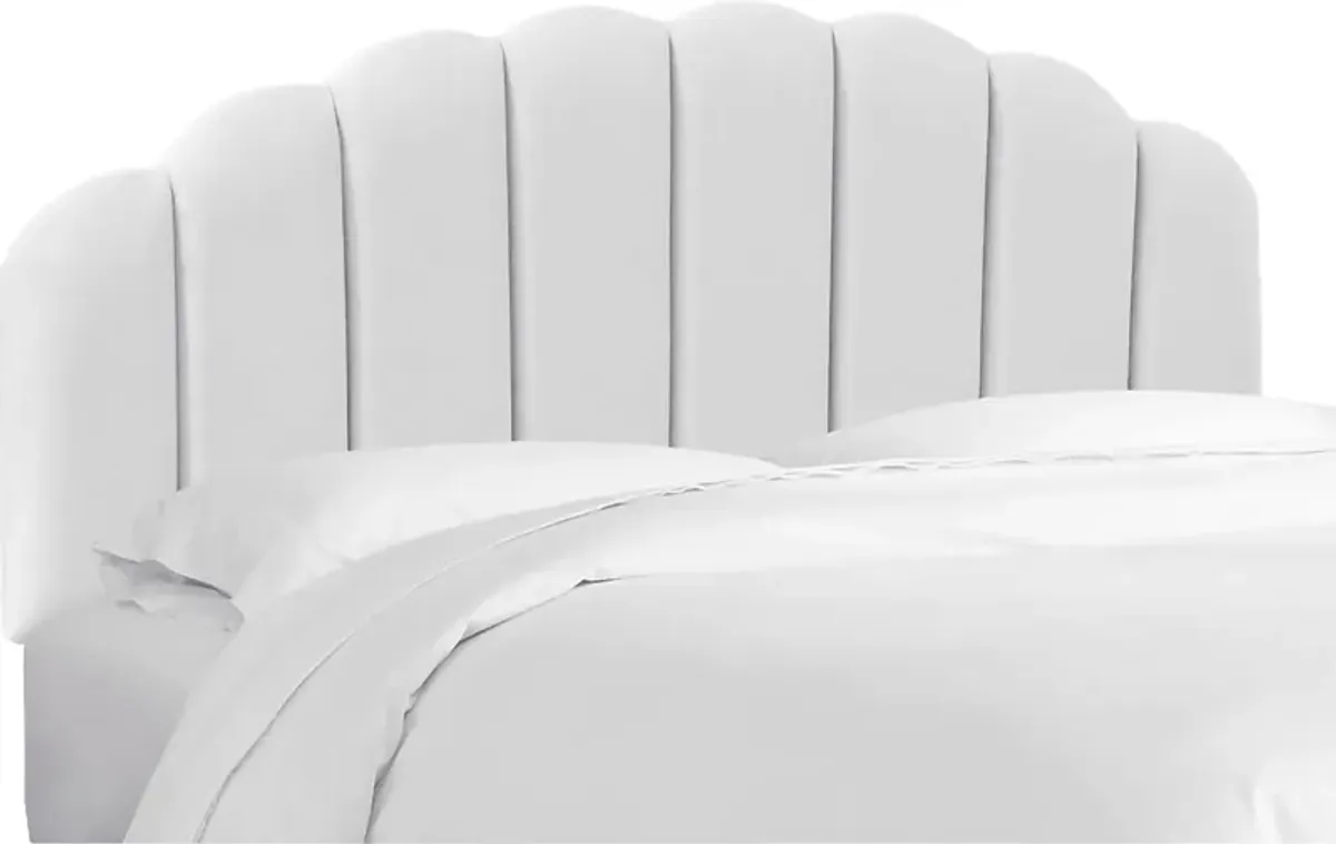 Eloisan White Full Headboard