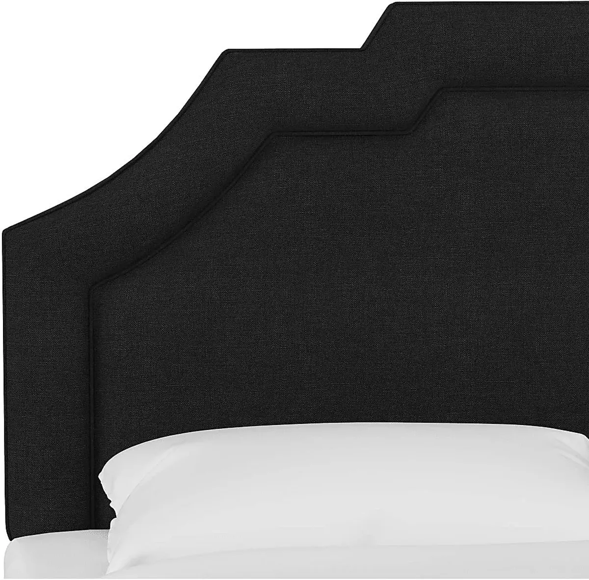 Evarelle I Black Full Headboard