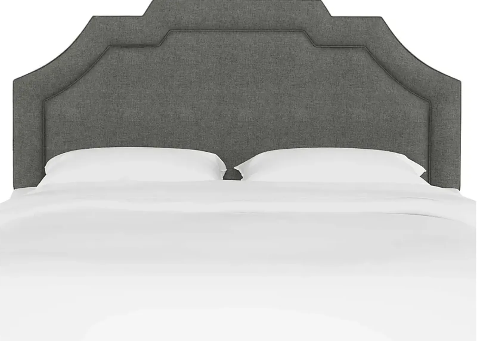 Evarelle I Charcoal Full Headboard