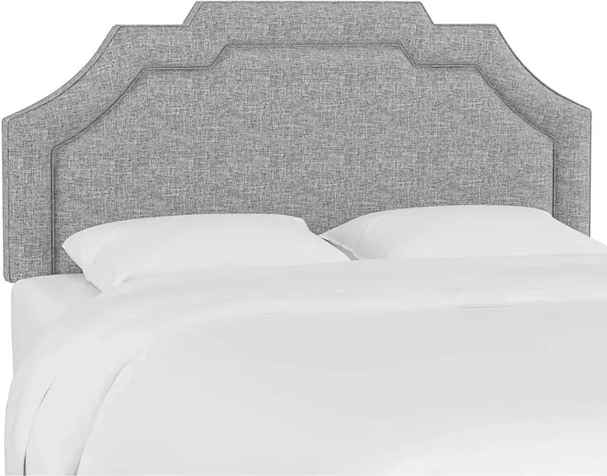 Evarelle I Light Gray Full Headboard