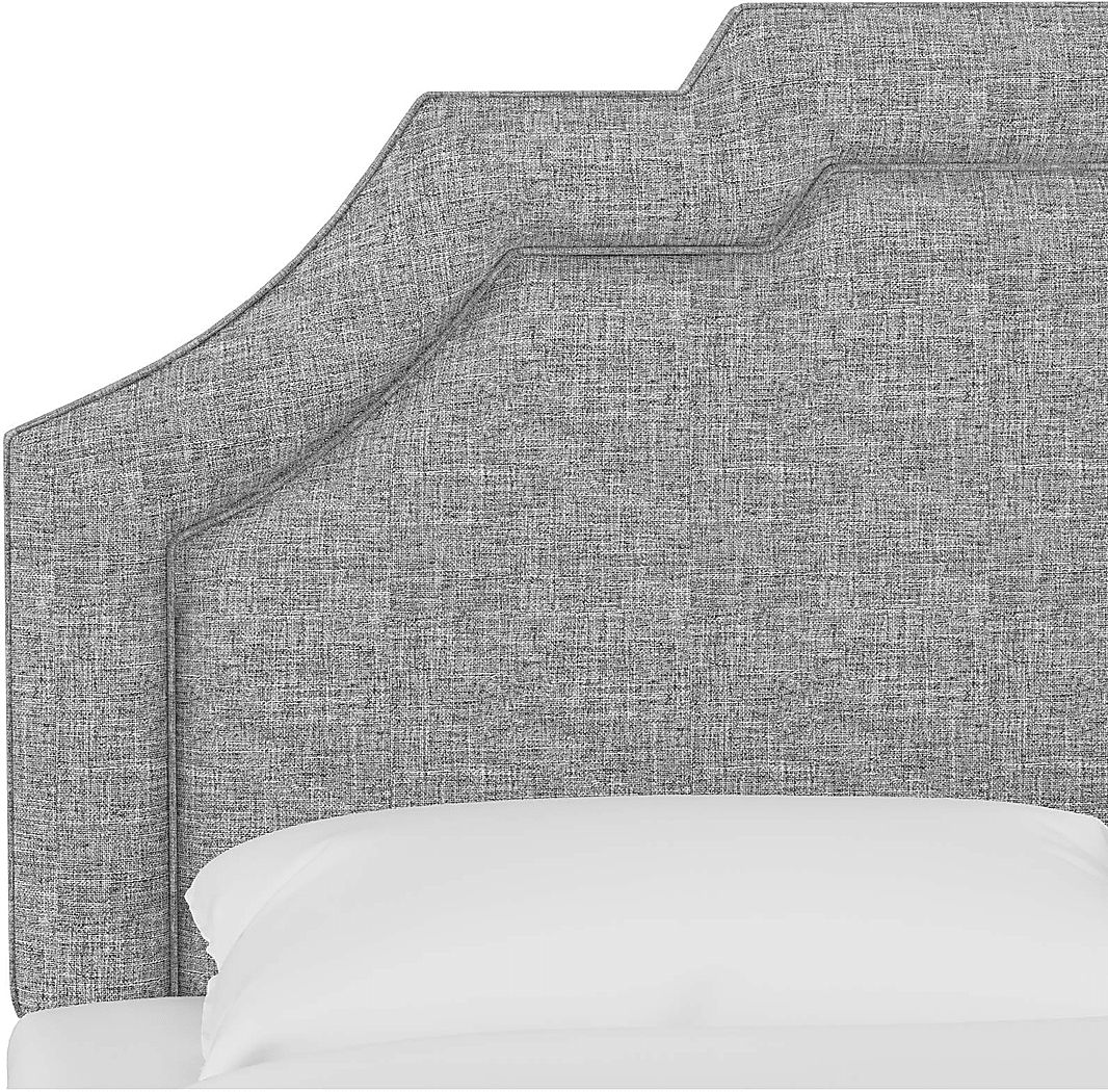 Evarelle I Light Gray Full Headboard