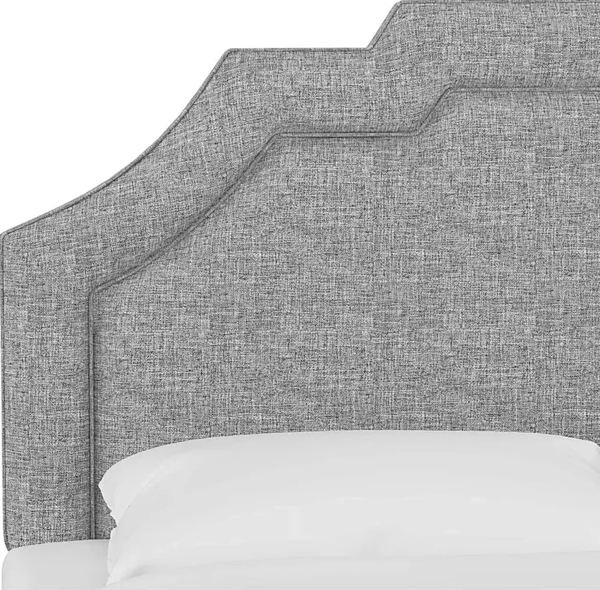 Evarelle I Light Gray Full Headboard