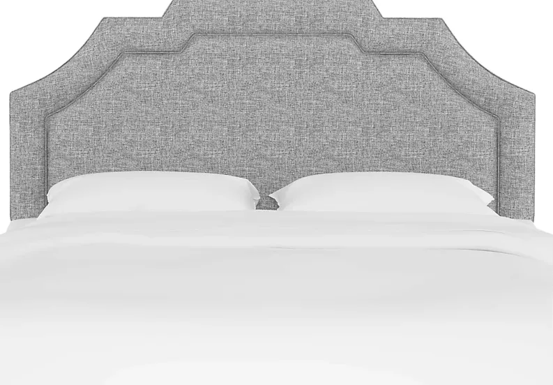 Evarelle I Light Gray Full Headboard