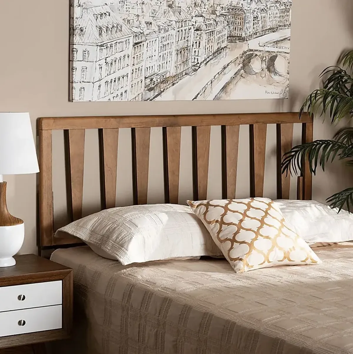 Eastmore Brown Full Headboard