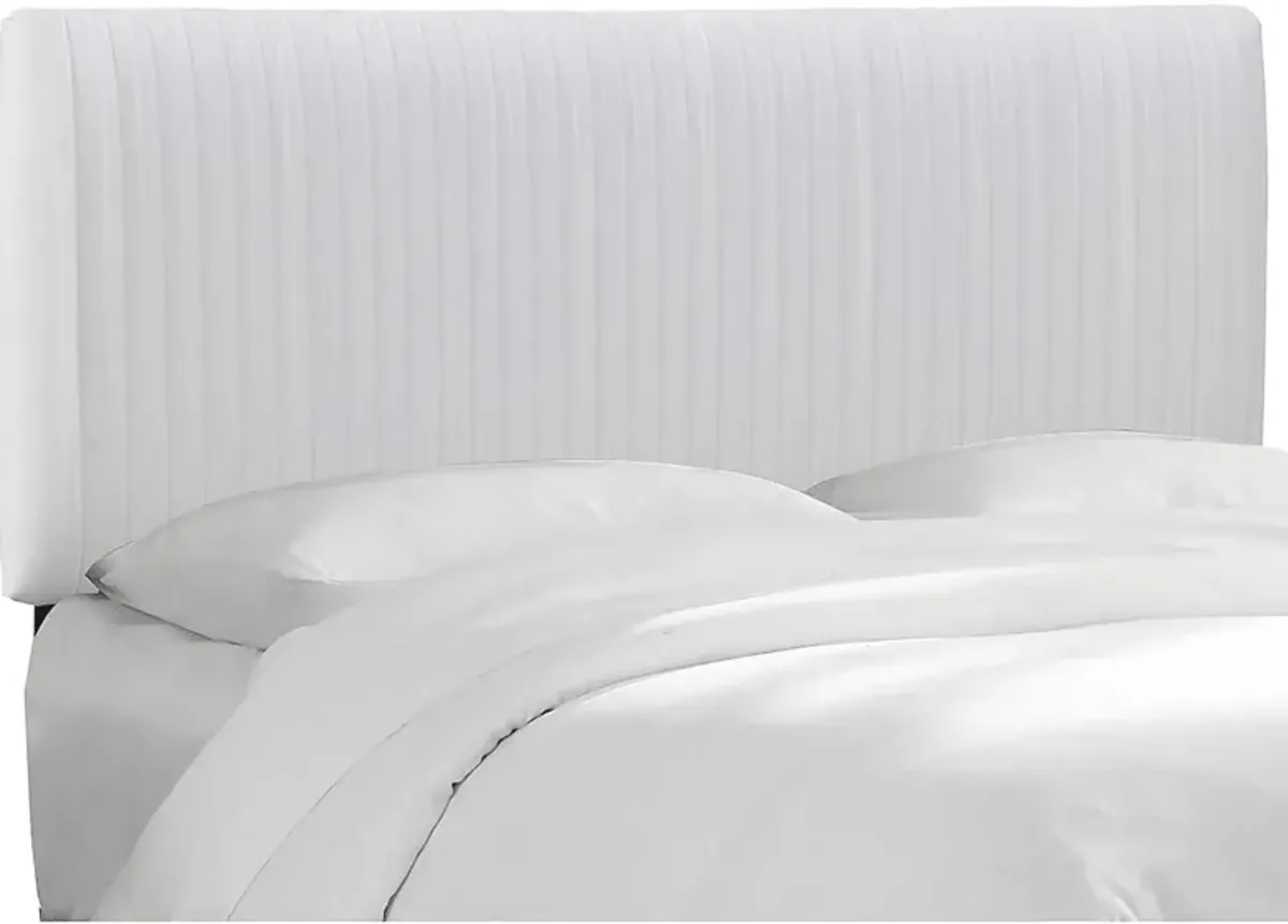 Norlana White Full Headboard