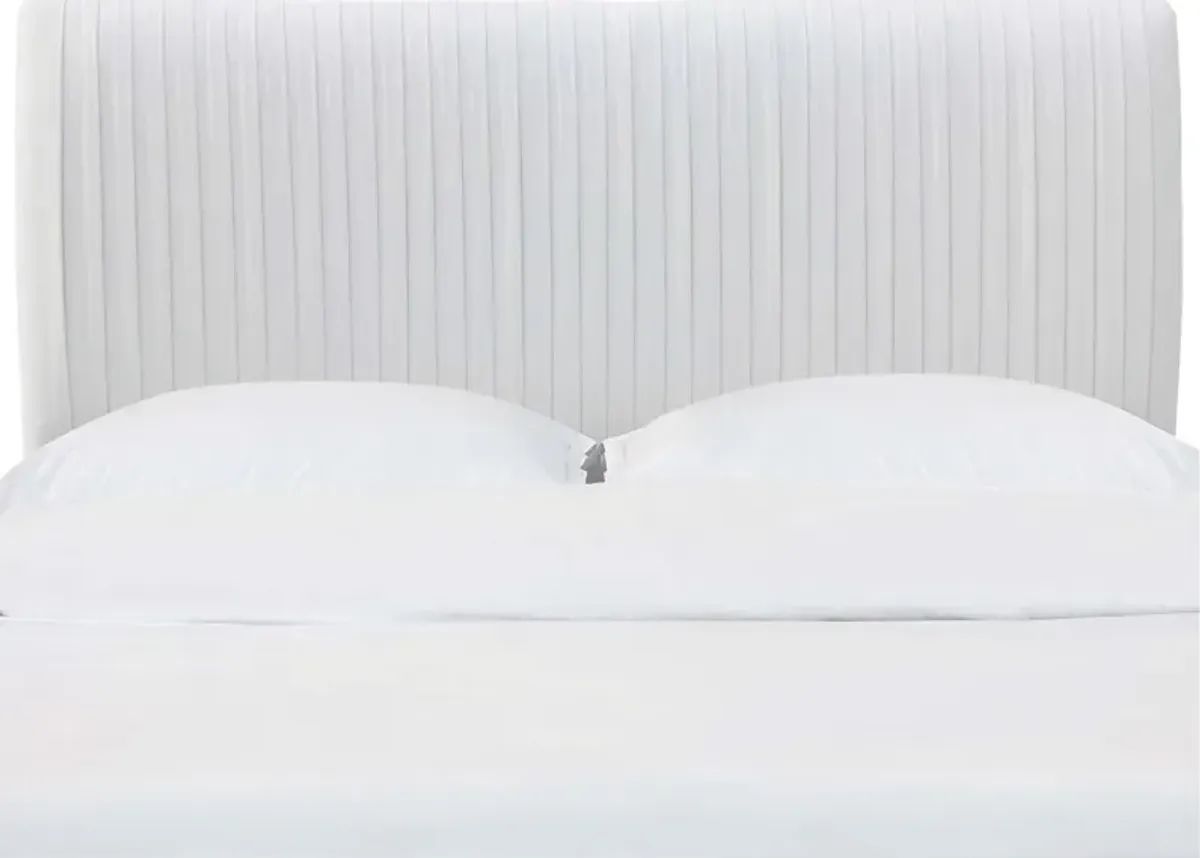 Norlana White Full Headboard