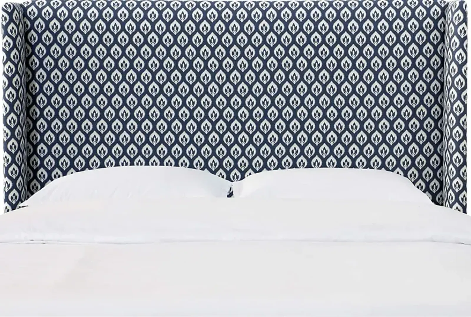 Delorna II Navy Full Headboard