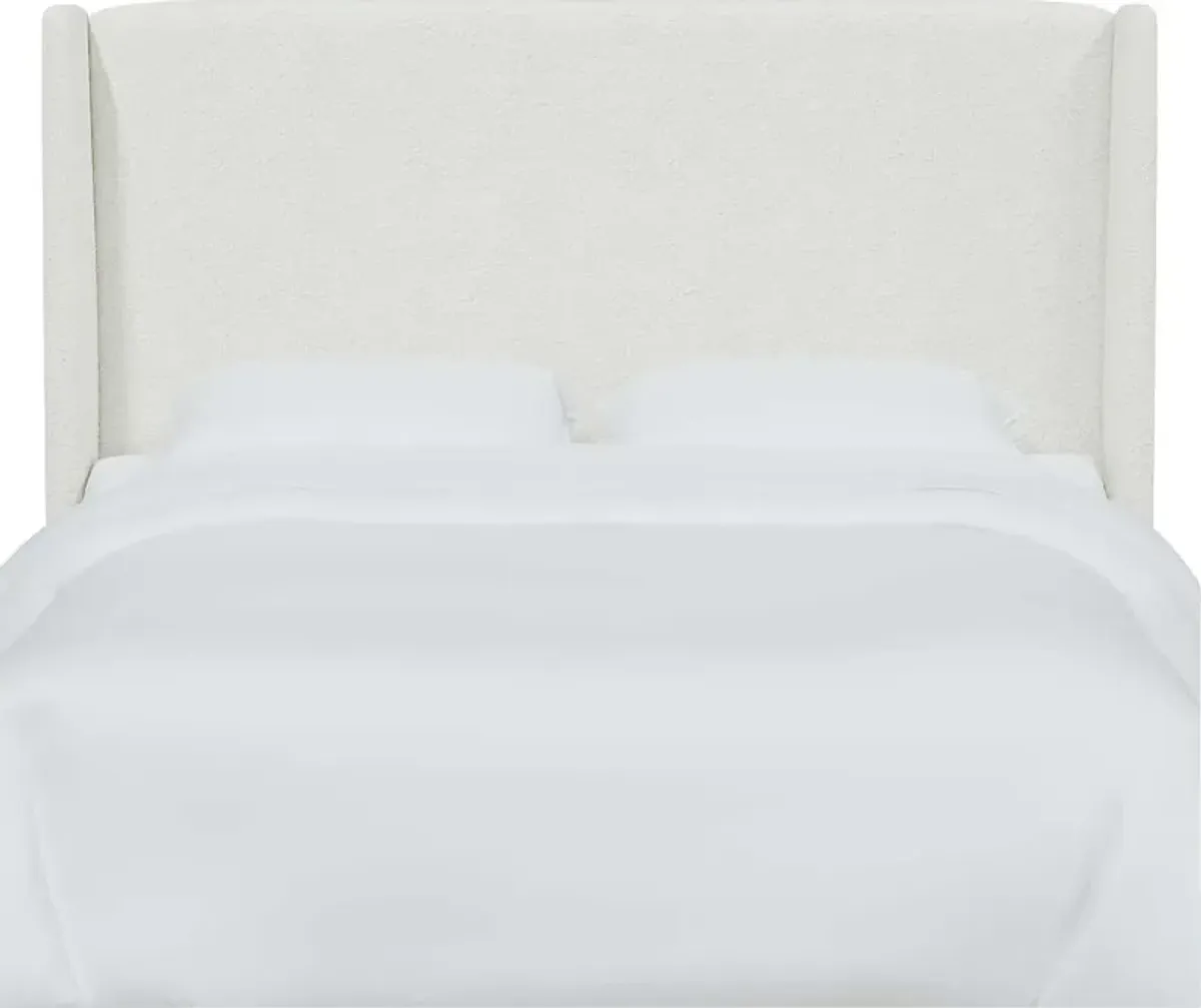 Delorna I White Full Headboard