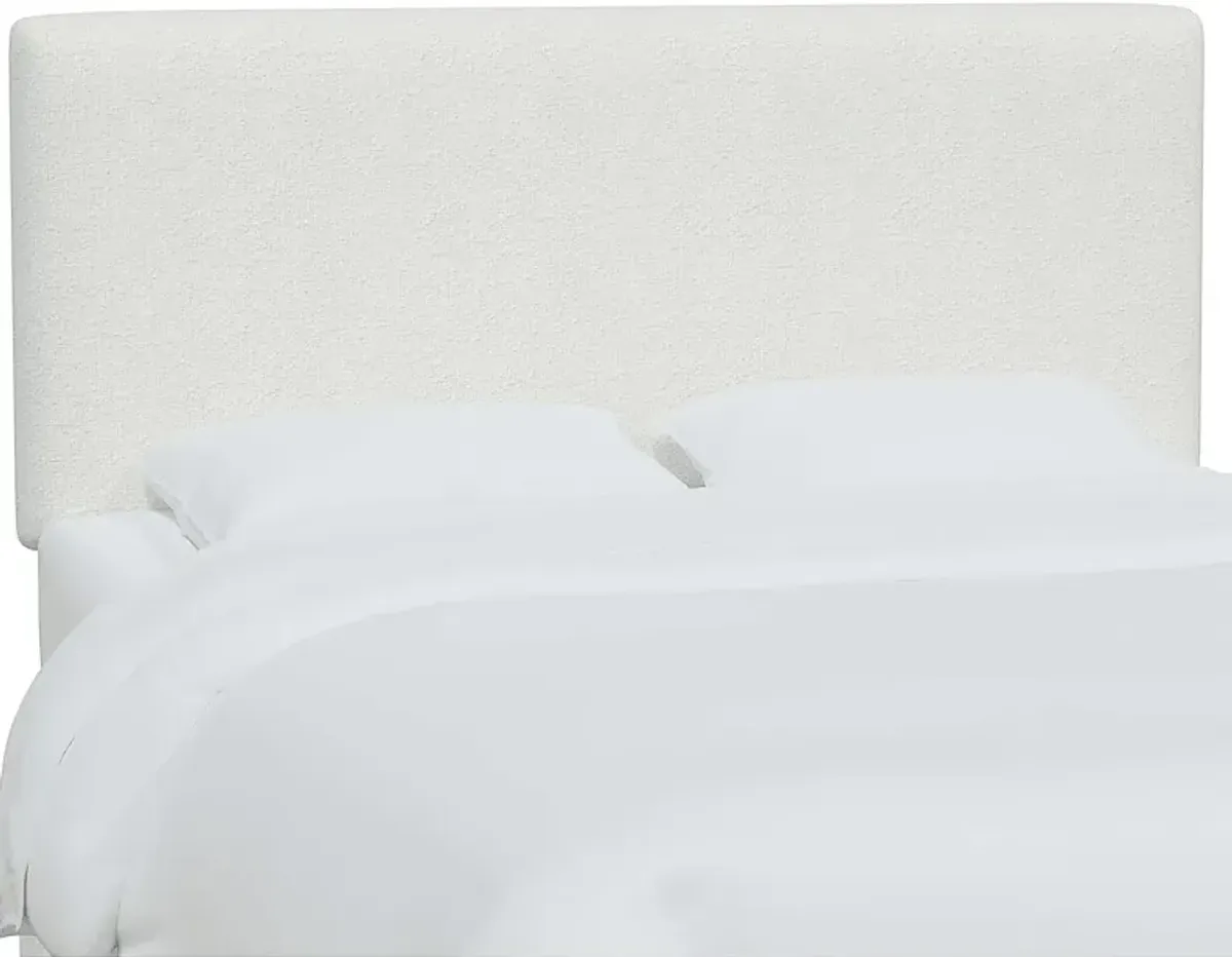 Ellalynn I White Full Headboard