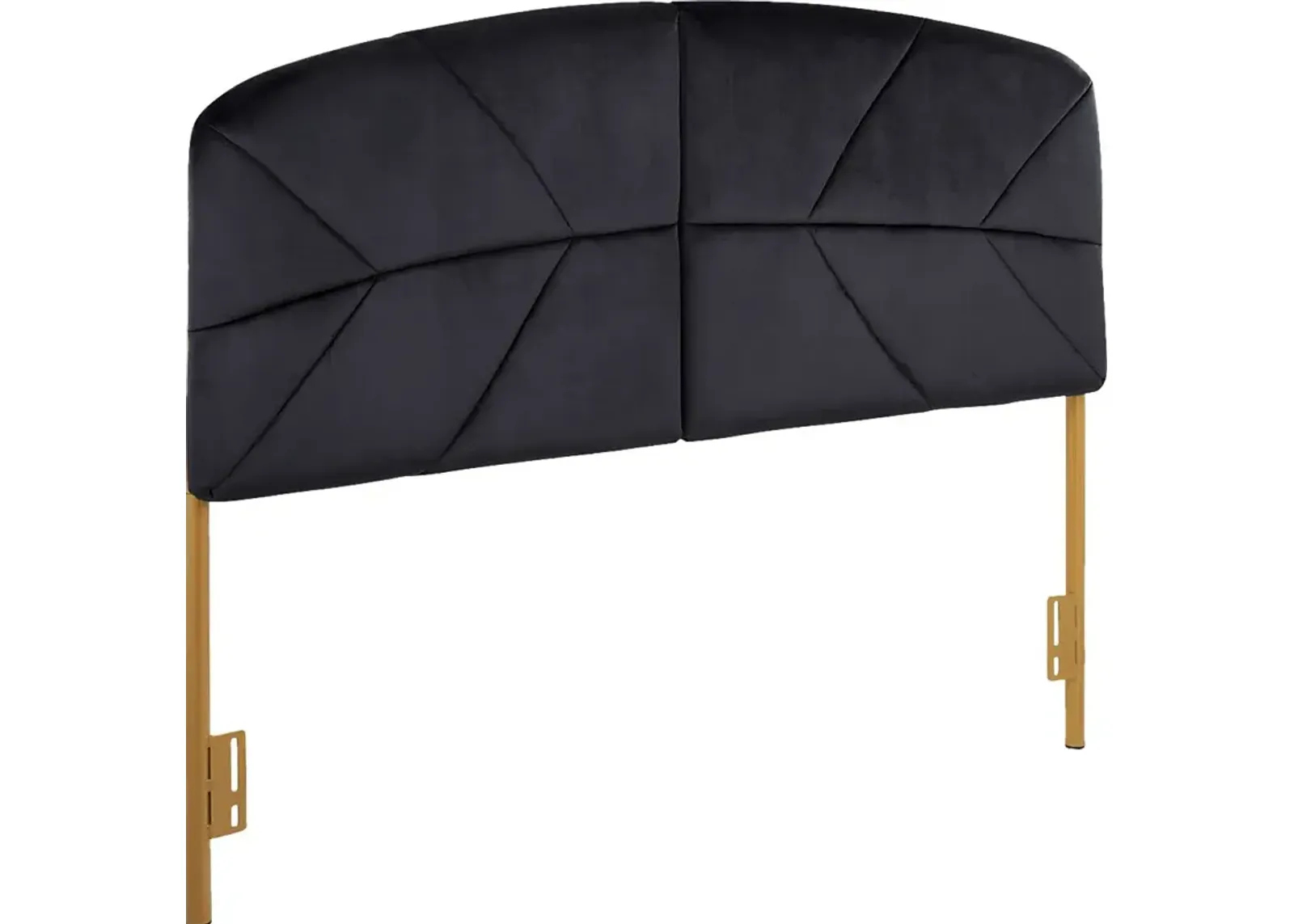 Blache Black Queen Headboard