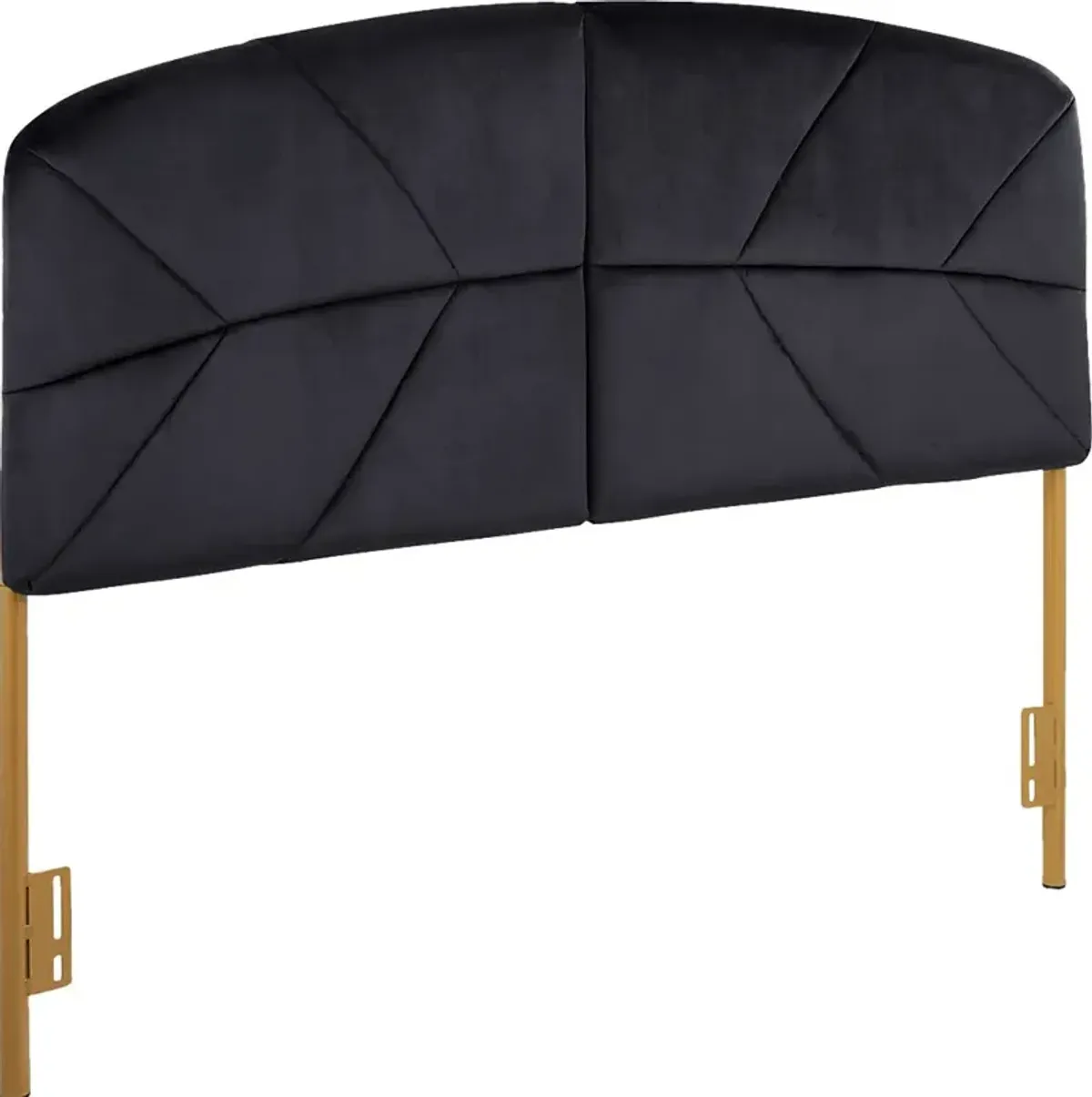 Blache Black Queen Headboard