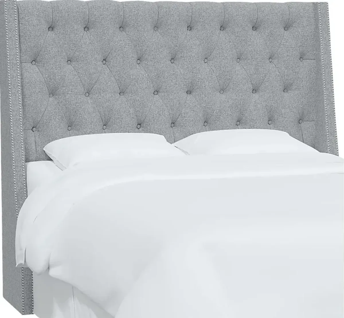 Aidyl Light Gray Queen Headboard