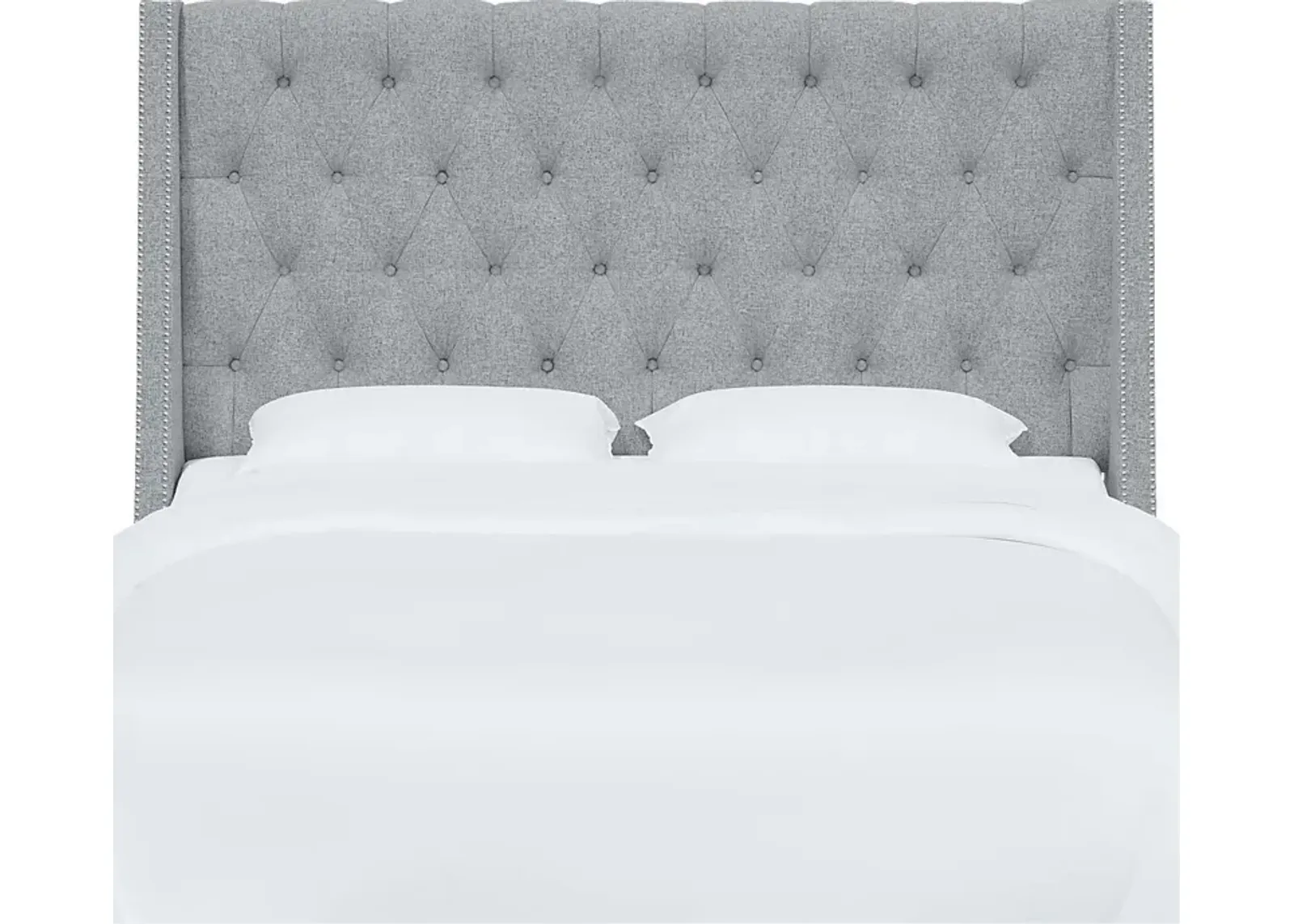 Aidyl Light Gray Queen Headboard