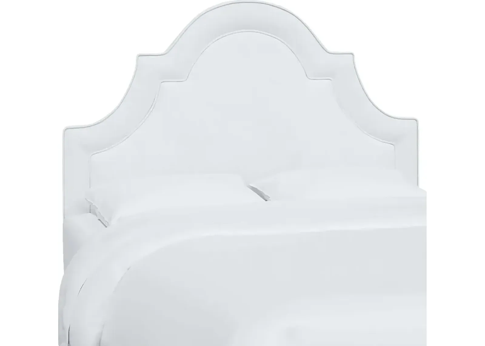 Aldimo White Queen Headboard