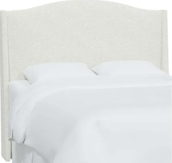 Alvena White Queen Headboard