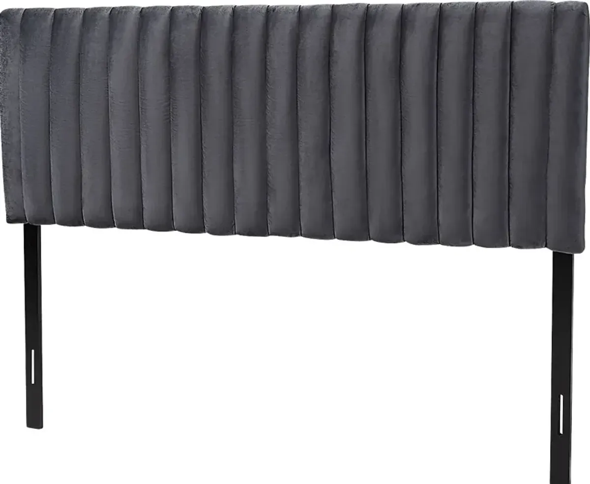 Mellany Gray Queen Headboard