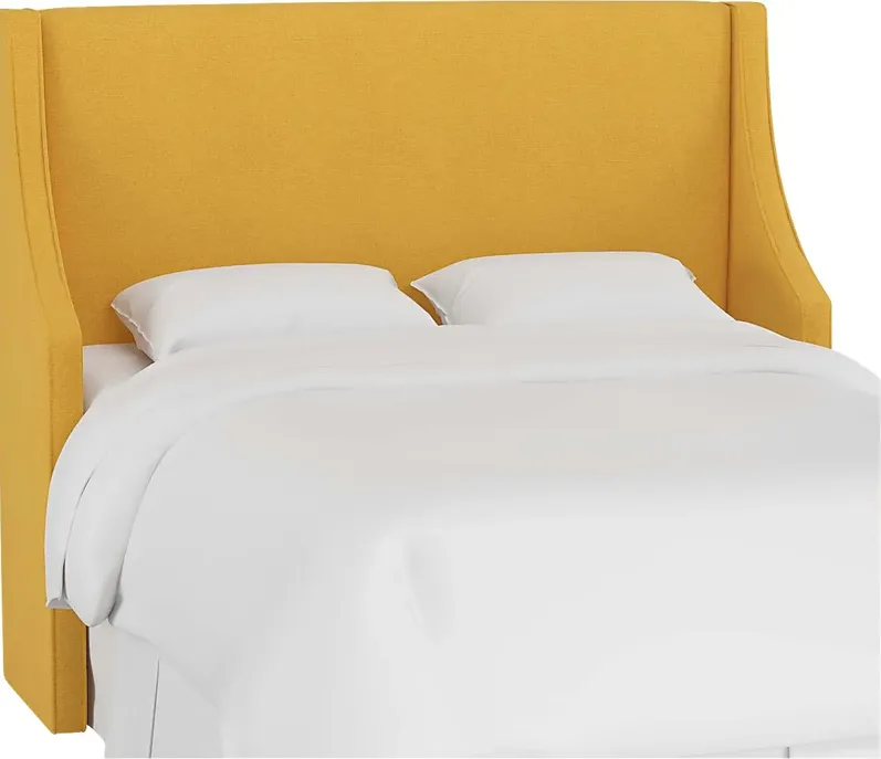 Allyena Yellow Queen Headboard