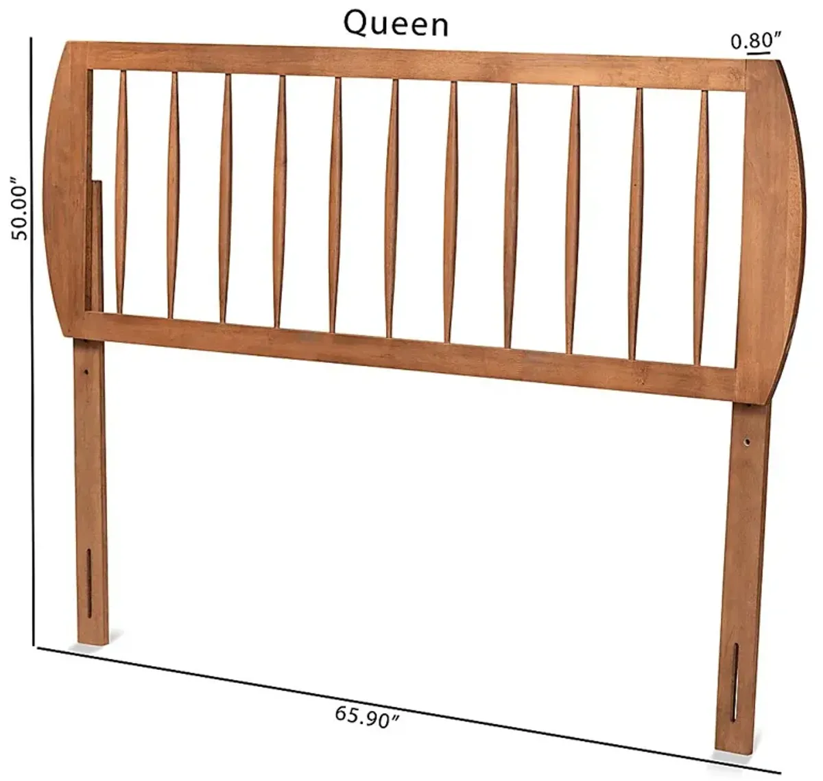 Belldon Brown Queen Headboard