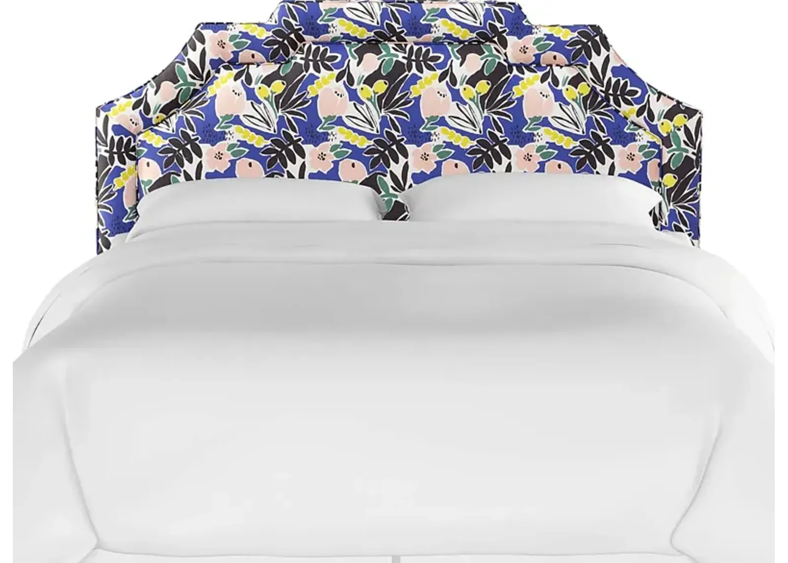 Evarelle II Cobalt Queen Headboard