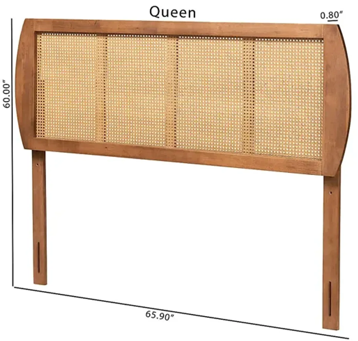 Bashwood Brown Queen Headboard