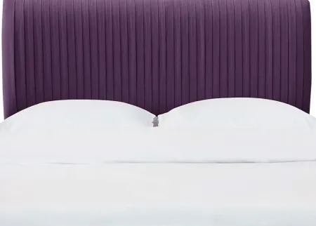 Norlana Purple Queen Headboard