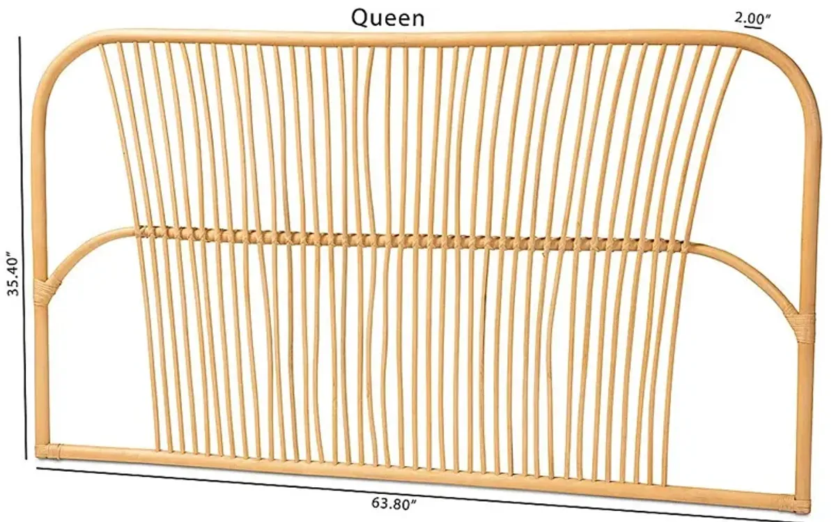 Ainlana Brown Queen Headboard