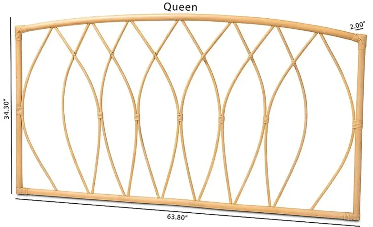 Laihla Brown Queen Headboard